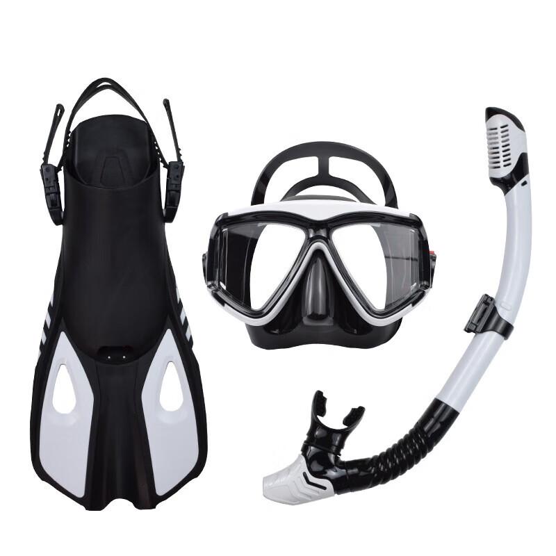 Yimai Full Dry Snorkeling Set with Mask, Snorkel Fins