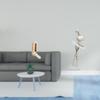 Folding Wall Hook Organizer for Clothes And Towels with Creative Modern Ballerina Figurine Art