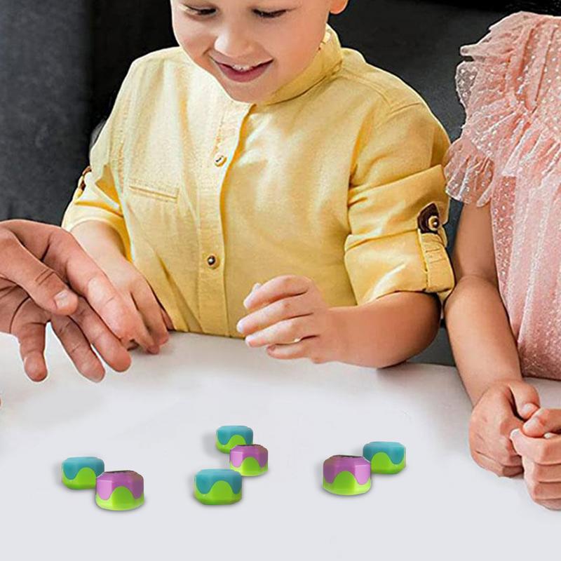 6/12/10pcs Gonggi Korean Game Stones Korea Traditional Play Game Hand Eye Coordination Toy Interactive Stone Throw Catching Game