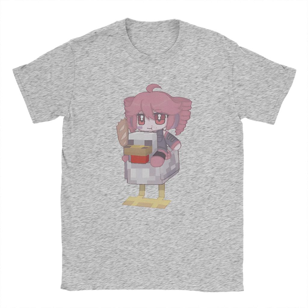 Funny Hip Hop Anime Kasane Teto MANGA T-Shirt Men Round Neck 100% Cotton T Shirts  Short Sleeve Tees Printed Clothes