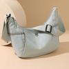 Women's Lightweight Nylon Hobo Bag - Adjustable Strap Casual Crossbody Bag
