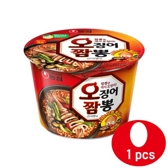 

Nongshim Ojingeo Jjambong Ramyun Big Cup 115г (3 варианта) 1PCS