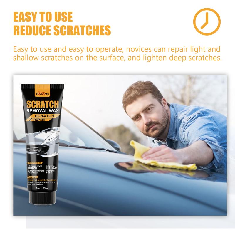 Vehicle Repair Paste Effective Deep Scuff Remover Car Paint Correction Solution for All Car Colors DIY Detailing
