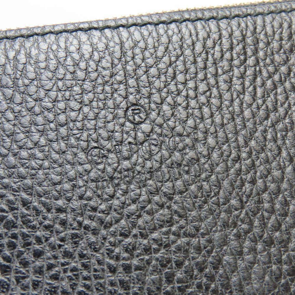 Used GUCCI Shoulder Bag Cosmopolis 394915 leather black simple