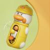 Duck Suction Elephants Cups Water Wheels Children Bath Toys Detachable Hats