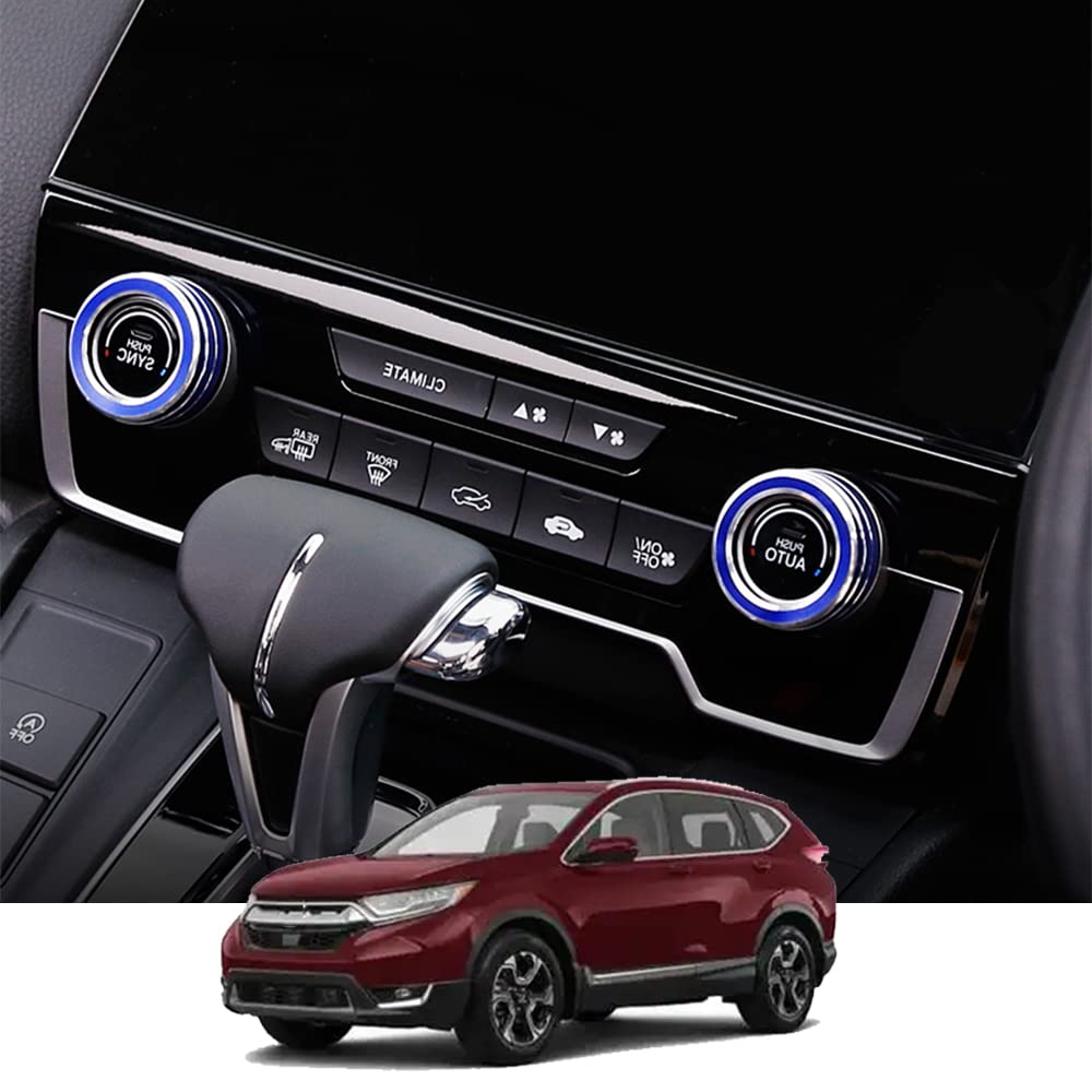 Kakash Honda High Quality Aluminum Alloy Air Conditioner Dial Cover, Interior Custom Parts, Accessories,