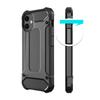iPhone 12 Pro Max Hybrid Armor Case - Durable Black Protective Cover