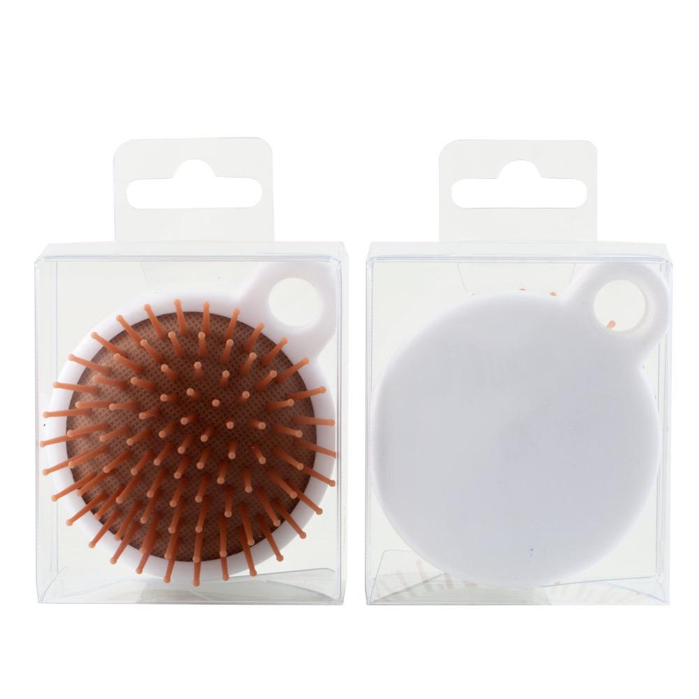 Japanese Silicone Scalp Massage Shampoo Brush & Comb