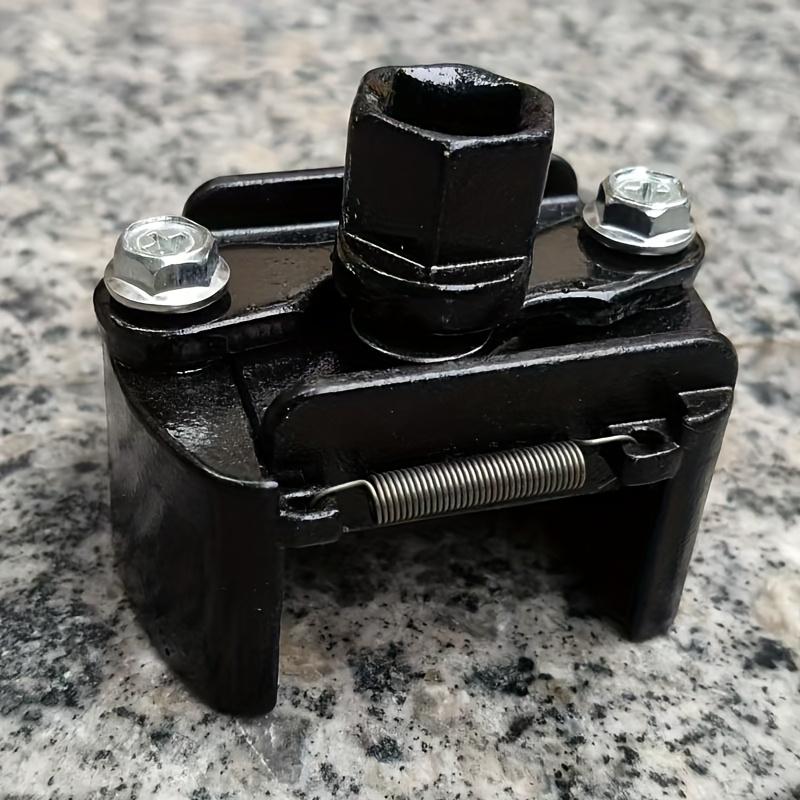 

Adjustable oil filter wrench, using German U-shaped multi-functional design, double-claw reversible mechanism, black metal hex socket and adjustment