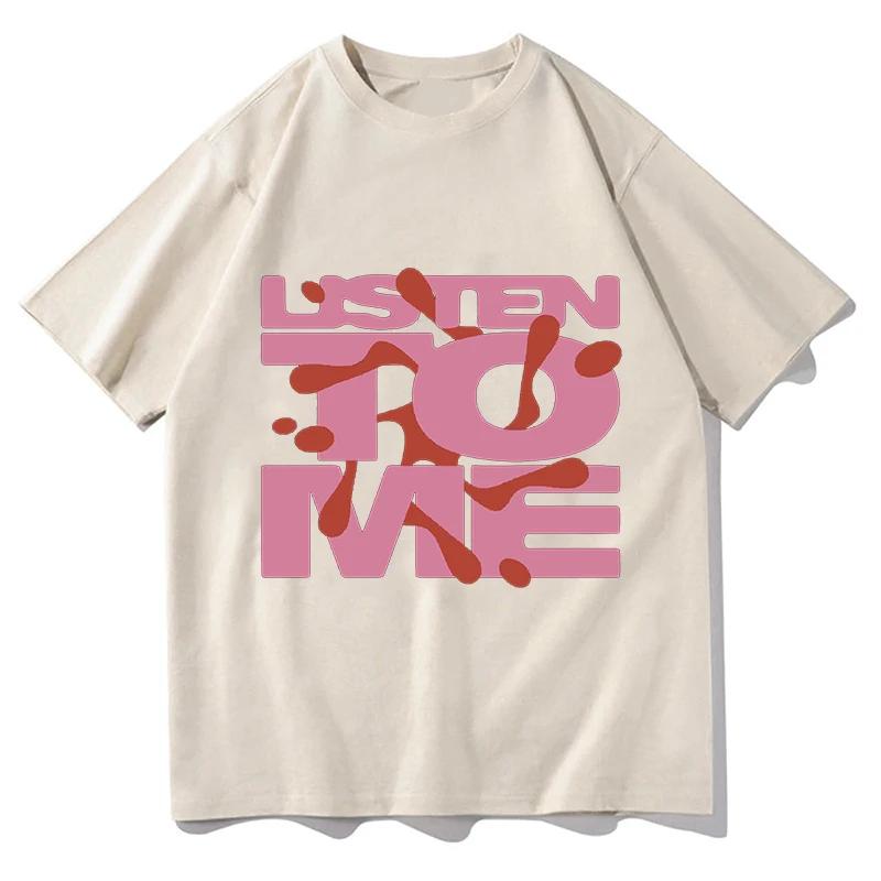 Lost Frequencies CIEL Radio Cargo Listen To Me Tshirt Hip Hop Unisex Streetwear Short Sleeve Cotton Fashion TShirt Clothes Tops