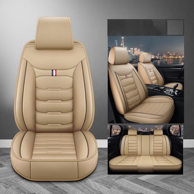 5-Seat Full Coverage Car Seat Covers Set, SUV Seat Cushion Fixers, High-Appearance Protective Covers for Young People, Fit for Original Car