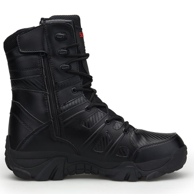 Men's High Top Waterproof Anti-Slip Desert Combat Boots 39-47