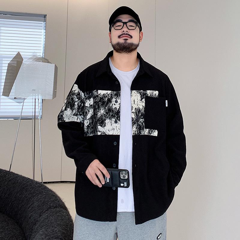 

Мужская куртка большого размера из мягкой ткани высокого качества, ветрозащитная, теплая, модная, универсальная, повседневная, спортивная, легкая 8XL чёрный