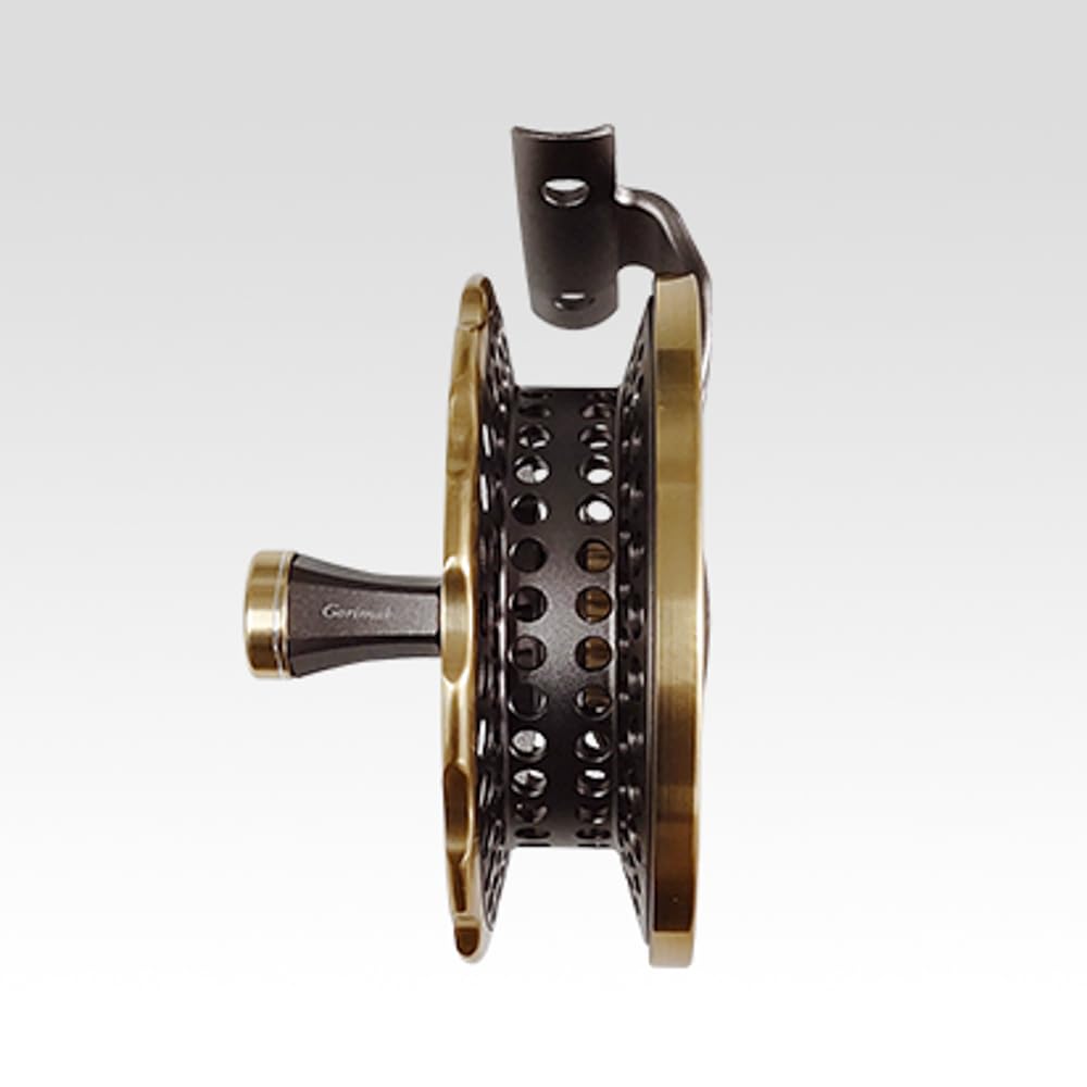 Kurodai Kobo Kurodaishi THE ATHLETE Hechi (Athlete Hechi) Hechi Reel 90W-TG (Titanium/Gold)