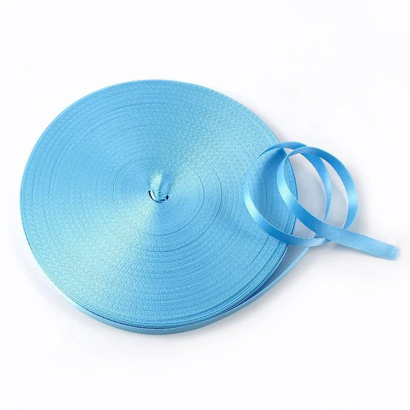 Meetee 45Meters 10mm Nylon Webbing Belt Straps Decorative Ribbon Band Lanyards Bias Binding Tape DIY Handmade Sewing Accessories