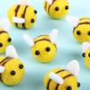 Wool Felt Nursery Costume Accessories Baby Shower Bumble Bees Plush Balls Toys Craft Ornament