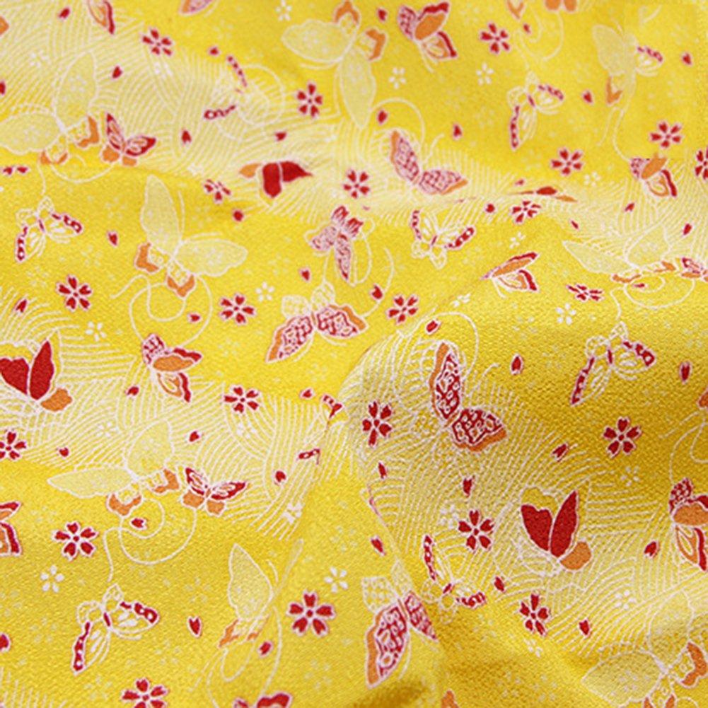 misakinoya Chirimen Japanese Pattern Large Floral Tsumami-zaiku Fabric, Size, Pattern, DIY, Handmade, 3030cm
