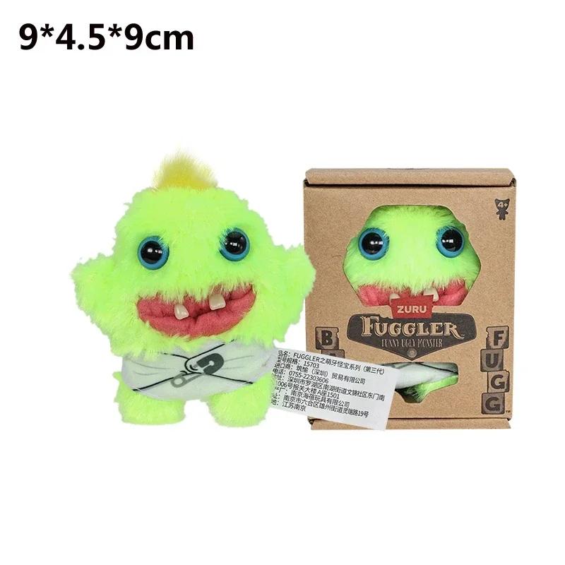 

Non-Toxic Fuggler Plush Funny Ugly Monster Baby Series Mr Needles Munch Fuggs Rabid Rabbit Wide Eyed Weirdo Stuffed Doll Gift Soft Toy 9Cm
