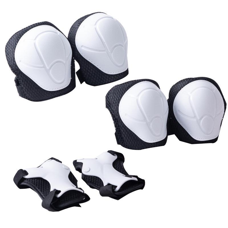 Children's Protective Gear 6-piece Set, Knee Pads, Elbow Pads, Palm Pads, Balance Car, Skates, Roller Skateboard Protective Gear Set