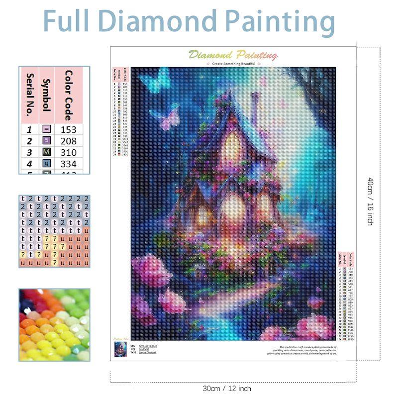 CHENISTORY Diamond Painting Fantastic Scenery Picture Of Rhinestones Landscape Diamond Mosaic New Arrivals Handmade Gift