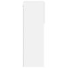 TV Cabinet with LED Lights White 40.5 X 30 X 90 Cm