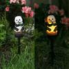 Solar Panda Lawn Decor Resin Animal Landscape Light With Energy Efficient Led For Garden Pathway