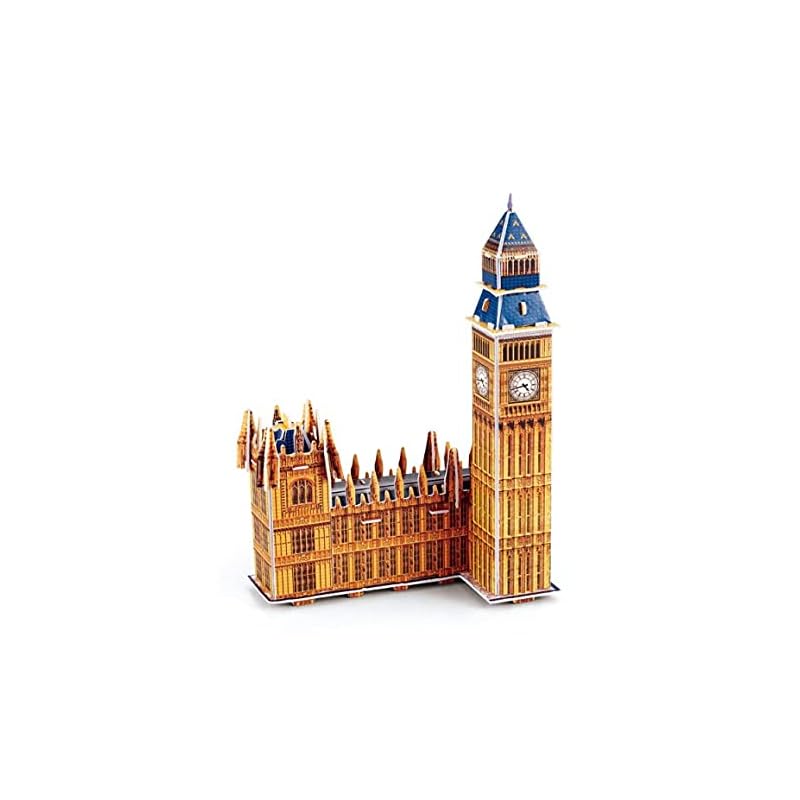 

3D assembly model World Famous Buildings & Sailing Ships Series (Big Ben)