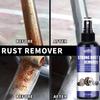 Universal Rust Removal Spray, Iron Removal Converter Spray, Metal Rust Remover, Suitable for Car Parts, Tires, Rims, Doors, Etc., Effective Repai
