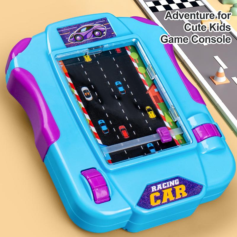 Non-Electric Kids' Model Race Car Game - Palm-Sized Adventure Toy For Simulated Driving Fun