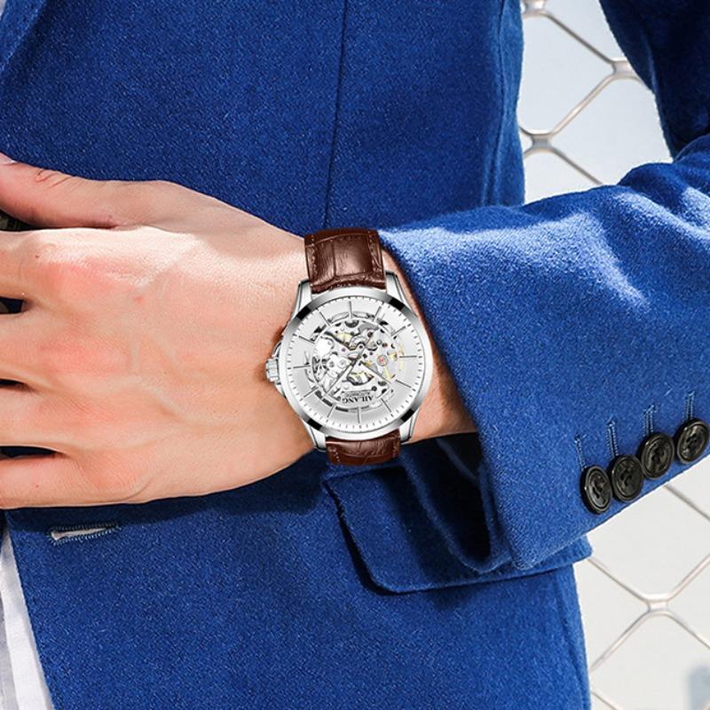 AILANG New Watch Men's Machinery Watch Fully Automatic Hollow Trend Men's Watch