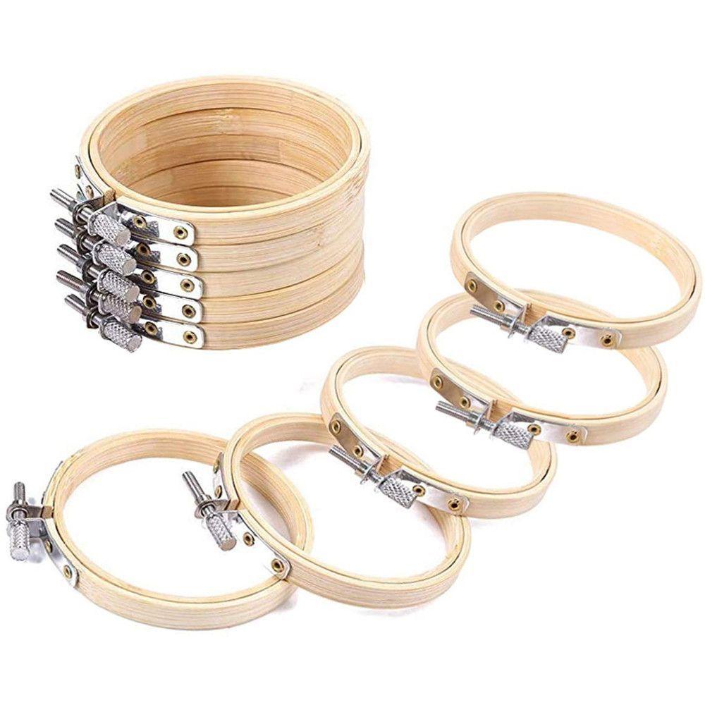 Fashion Handmade Diy Embroidery Hoop Cross Stitch Frame Round Loop Sewing Tools