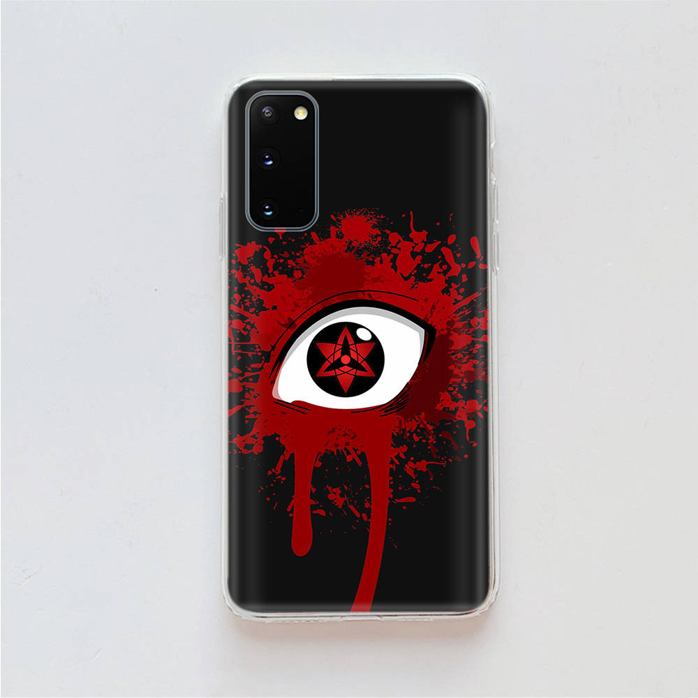 AD89 Naruto Itachi Clear Case for Samsung A04 A14 A23 A34 A54 M23 M33 M52 M53 Realme 10 9 C30S C35 C55 VIVO Y02 Y21 Y33S Y51 X80 V25 Cover