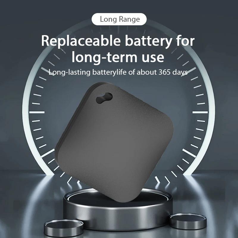 Smart Bluetooth GPS Tracker Work with Apple Find My App ITag Anti Lost Reminder Device MFI Rated Locator Car Key Pet Kids Finder