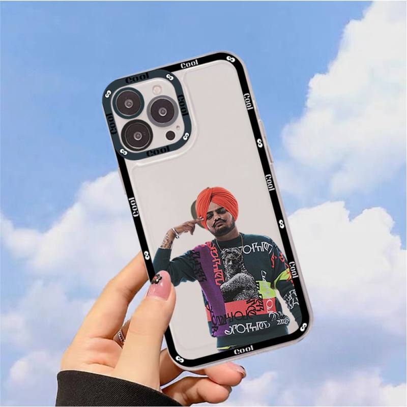 Sidhu moose wala Phone Case for iPhone 11 12 13 Mini Pro Max 14 Pro Max Case shell