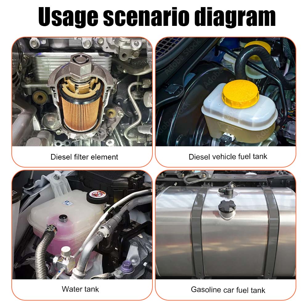12V/24V Engine Oil Tank Heater Pad Silicone Flexible Waterproof Silicon Heater Pad For 3D Printer Heater  Car Accessories