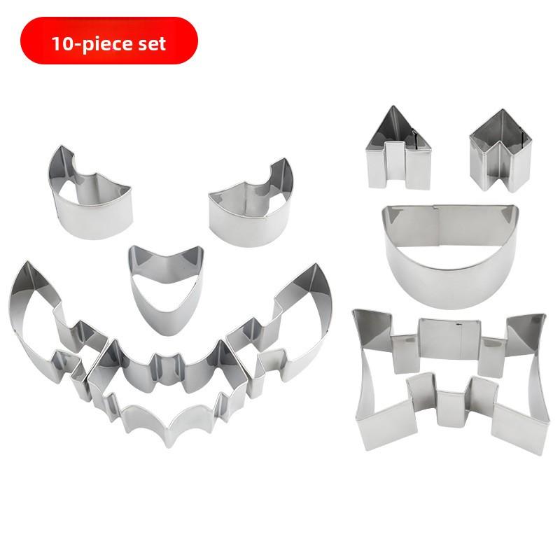 New Year and Halloween pumpkin carving set, stainless steel cookie molds, baking tools, DIY carving tools, knives
