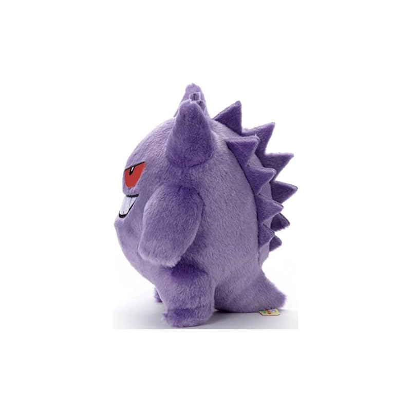 Takara Tomy Arts (TAKARATOMY A.R.T.S) Pokemon I Choose You! Gengar Plush Toy, Approximately 20cm Tall