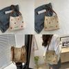 Stylish Woven Tote Bag For Women With Large Capacity Chic Summer Bucket Bag