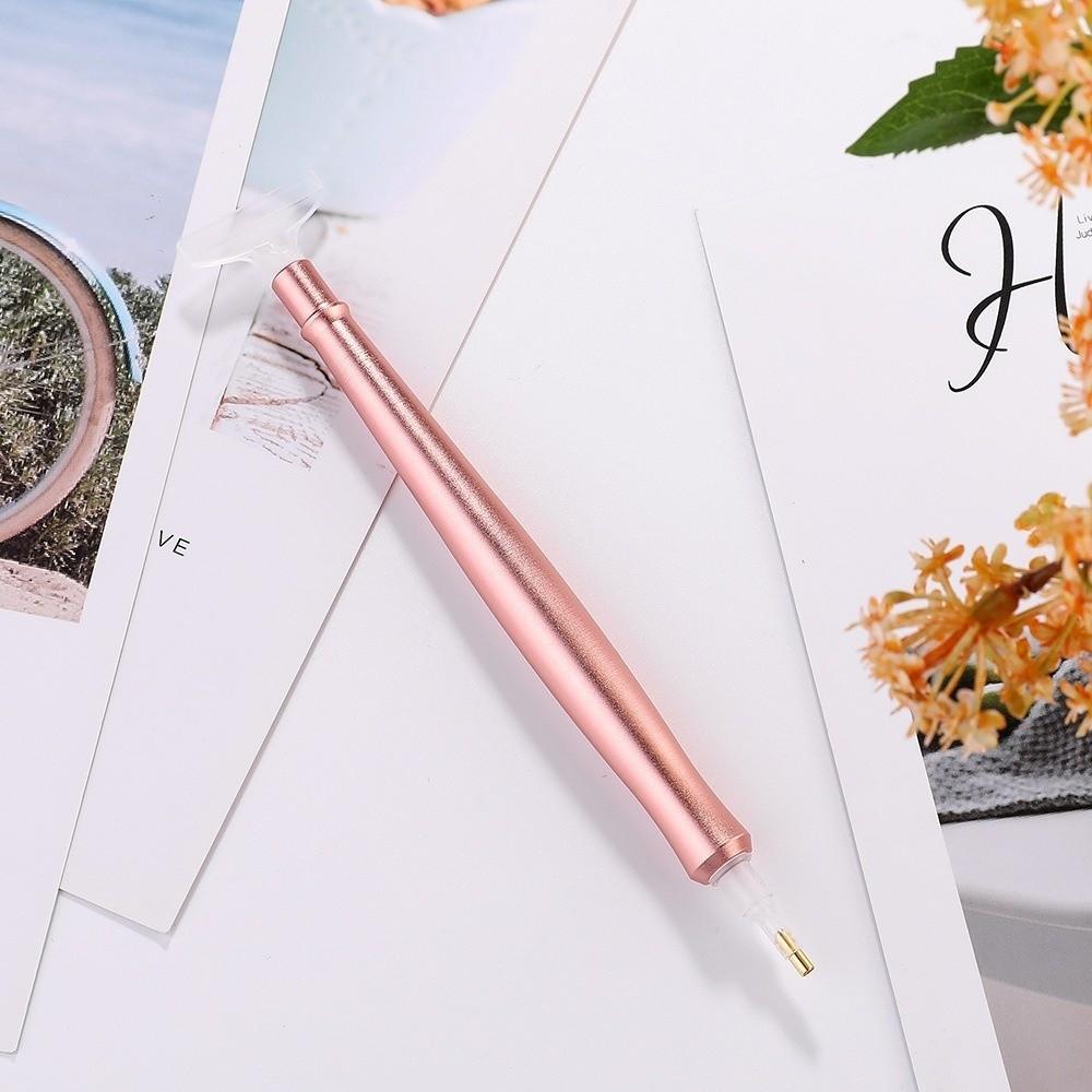 Handmade Alloy Crystal Point Drills Round Square Diamonds Electric Diamond Art Pen  DIY Projects