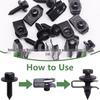 M6 Fastener Screw for Car Engine Hood, Chassis, Bumper, Fender, and Liner