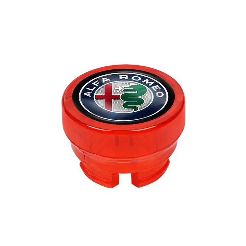 Hub Caps Car Cigarette Lighter Dust Cap Power Port Dustproof Cover Plug For Alfa Romeo 156 159 147 4C 8C 166 Giulia Giulietta MiK