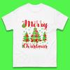 Merry Christmas Trees Mens T Shirt Womens Tops Tees Christmas Top