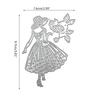 Lady Metal Cutting Dies Stencil DIY Scrapbooking Album Paper Card Template Mold Embossing Decoration