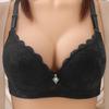 European & American Plus Size Lace Underwire Sexy Bra - Adjustable Fit