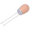 Wooden Handle Needle Coffee Stirrer 304 Stainless Steel Needles Coffee Leveler Tool  For Home