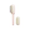 FESTINO Salon Care Styling Ion Brush (SMHB-027) [Sonic Vibration & Negative Ions] Compatible with Soft and Hard Cushions, Moisturizing Care, Washable