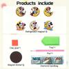 6pcs/Set Moon Above Series Diamond Painting Magnets for Refrigerator Diamond Art Fridge Magnets for Adults Diamond Art Refrigerator Magnets Kits