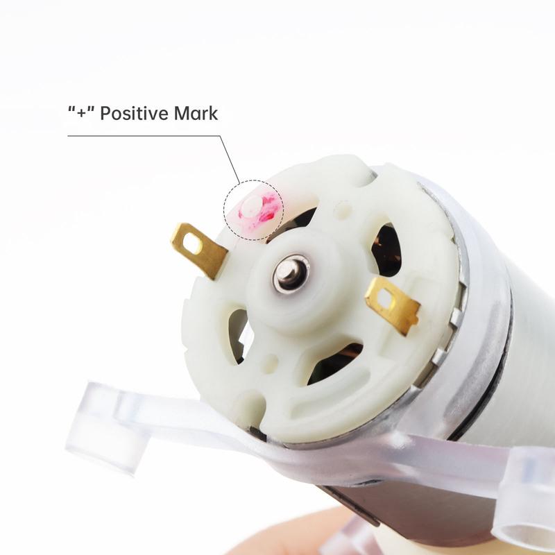 R365 Micro Water Pump Motor DC 12V 1.9L/Min Mini Self Priming Pump Silent Electric Diaphragm Pump for Water Dispenser
