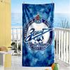 Fc Zenit Saint‑petersburg Customized Name Beach Towel Quick-Dry Soft Microfiber Perfect for Traveling Yoga Camping and Swimming