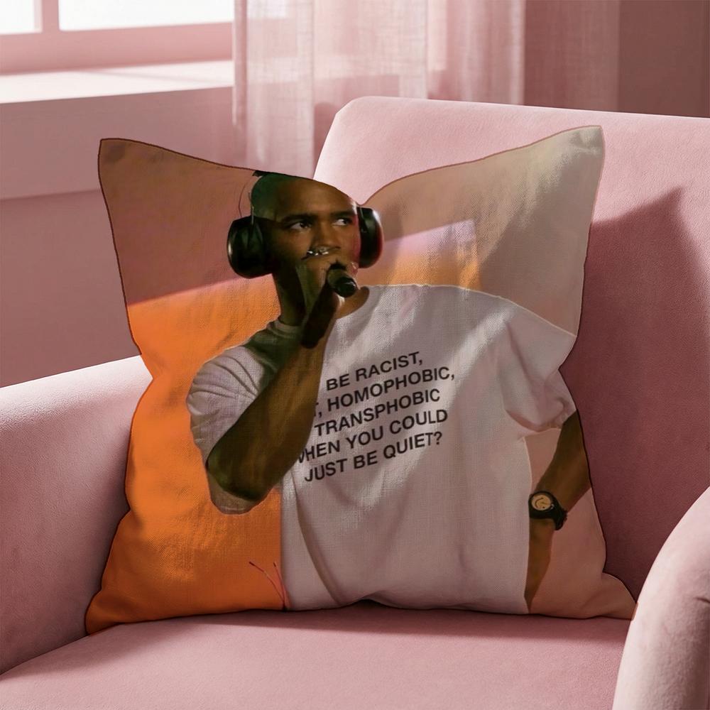 Blond F-Frank Singer O-Ocean Cushion Cover Multi-Scene Pillow Cover for Home & Car - Reversible, Soft & Durable for Daily Use